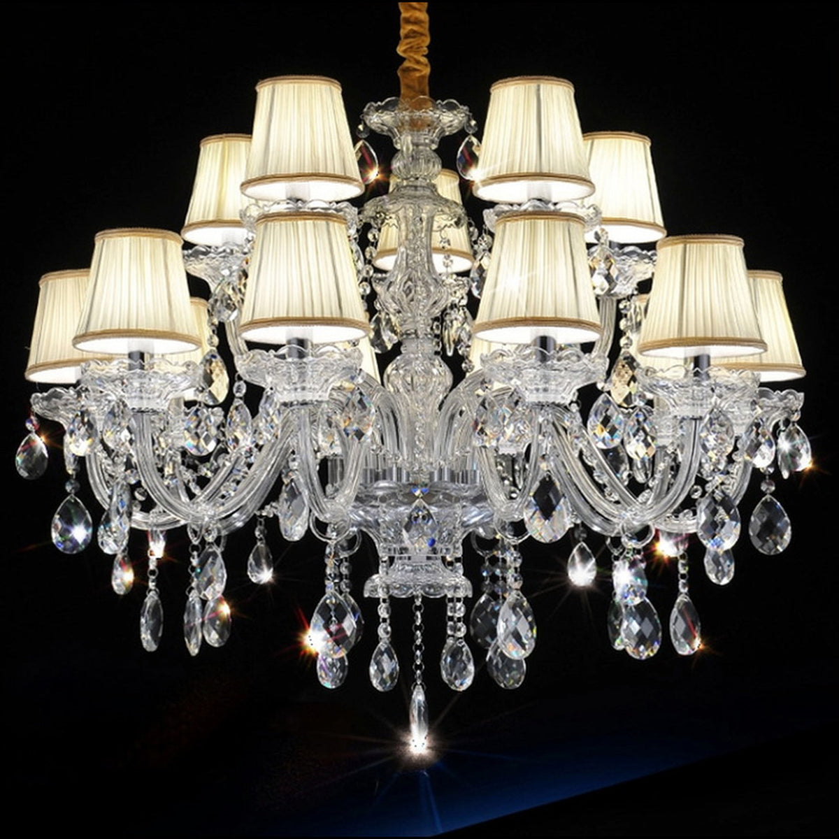AM0805 — European Crystal Chandelier for Retail Spaces & Gym Spaces