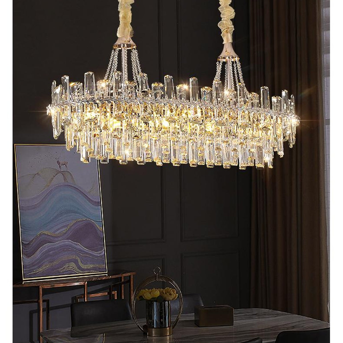 AM0486 — Light Luxury Chandelier for Living Rooms