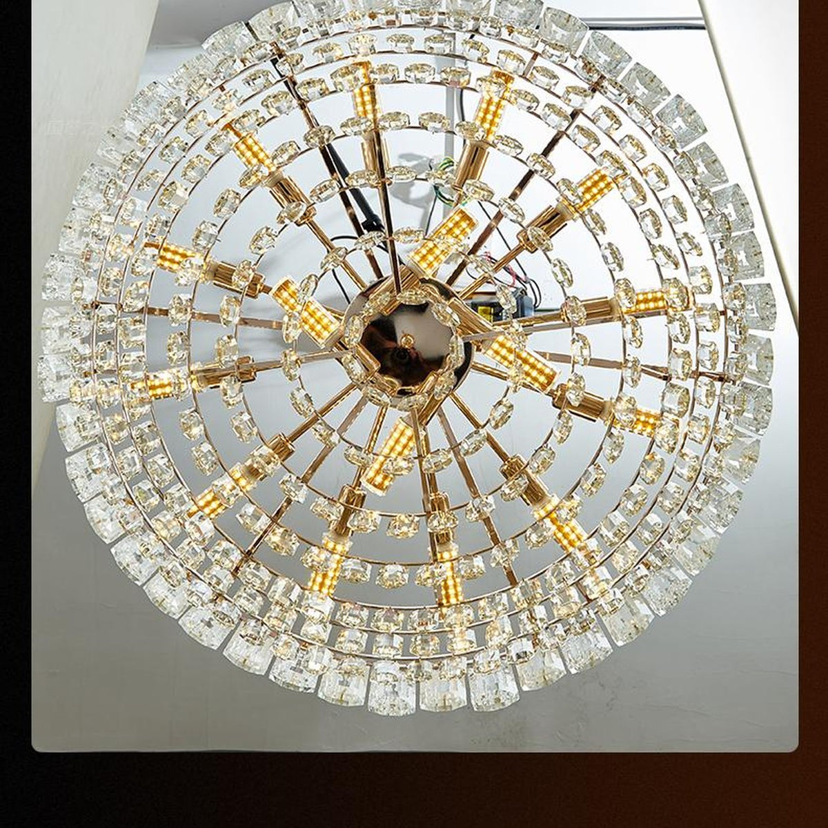 AM0512 — Light Luxury Imported K9 Crystal Chandelier for Living & Dining Rooms