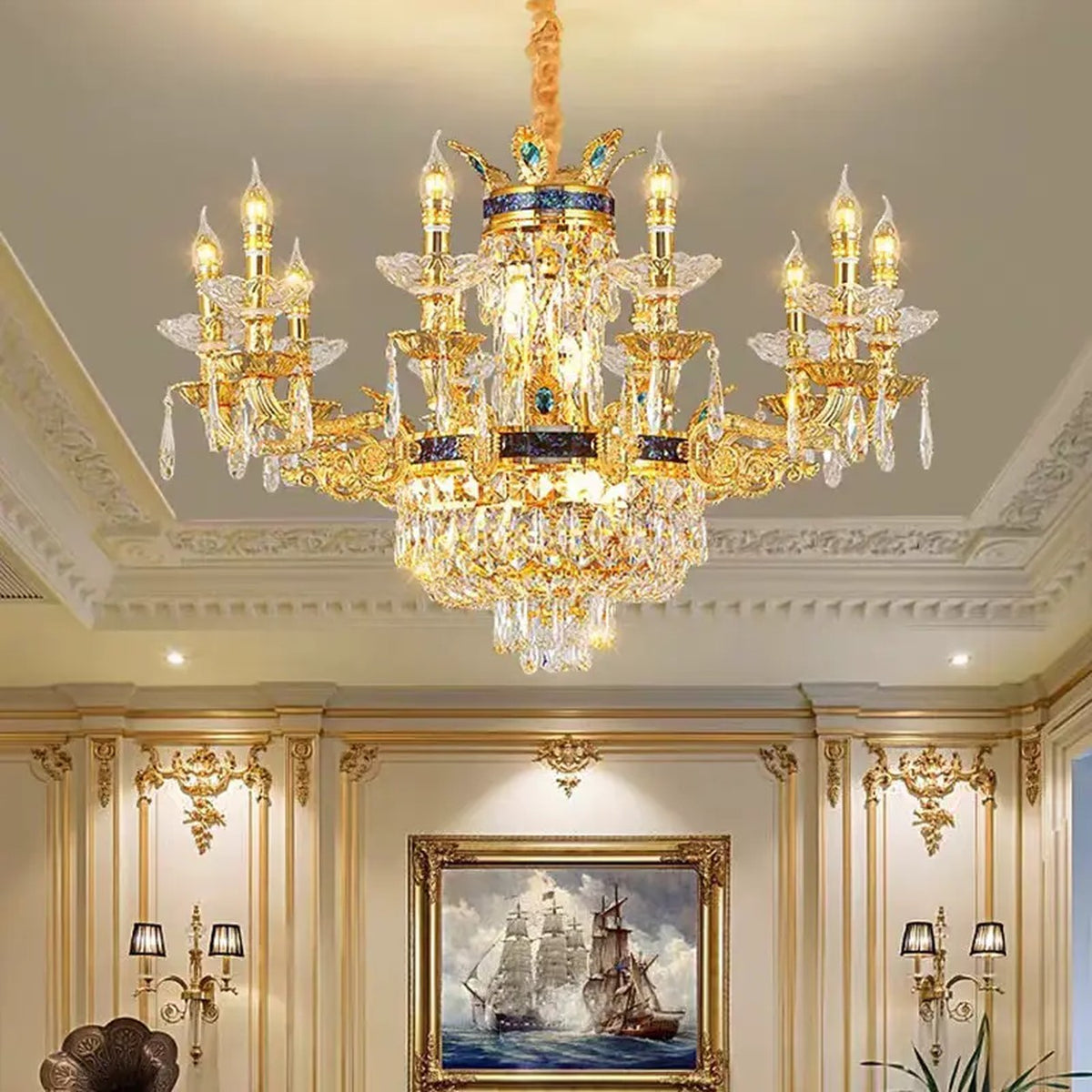 AM0604 — French Chandelier for Living Rooms