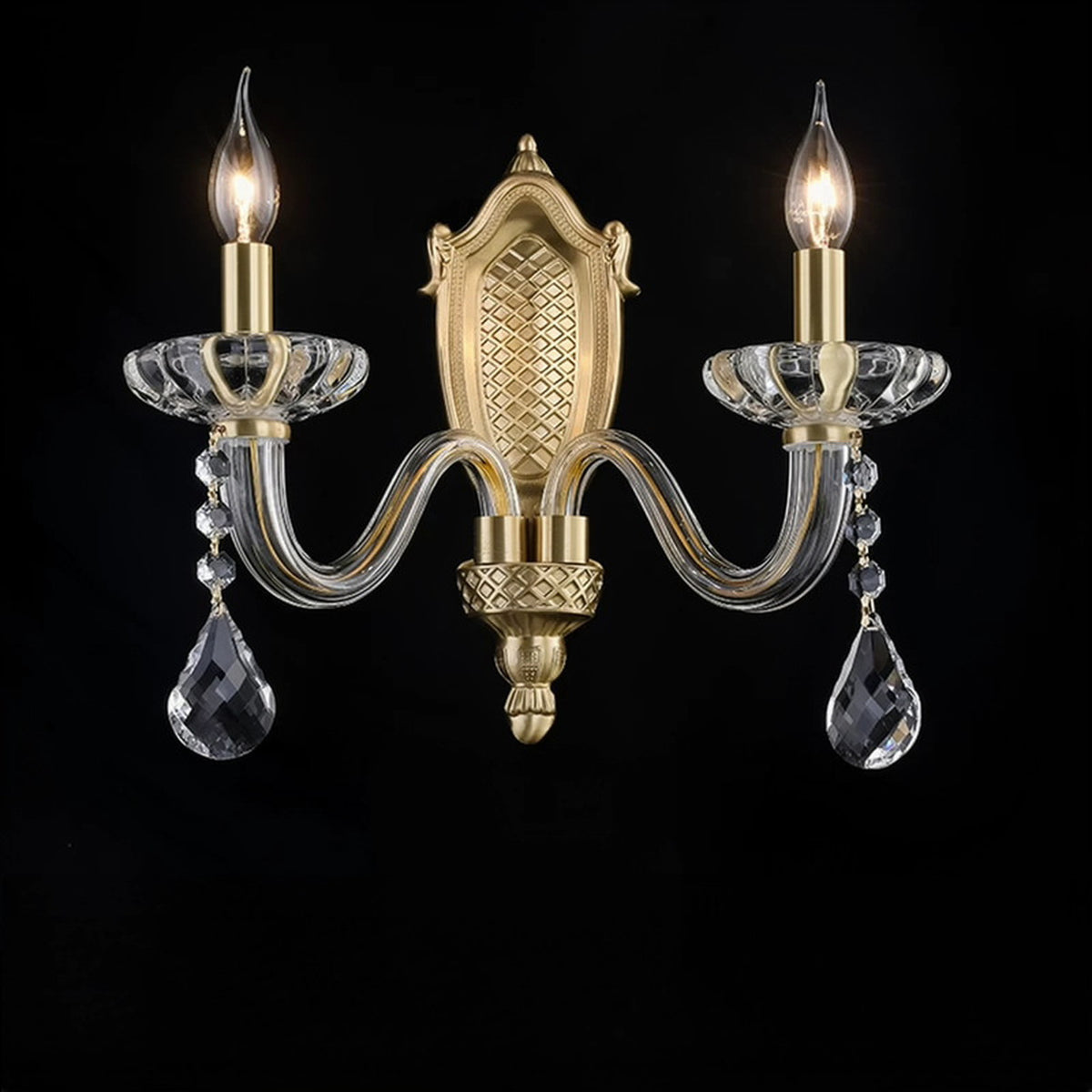 AM0834 — Modern Luxury Crystal Brass Chandelier for Living Rooms & Dining Rooms
