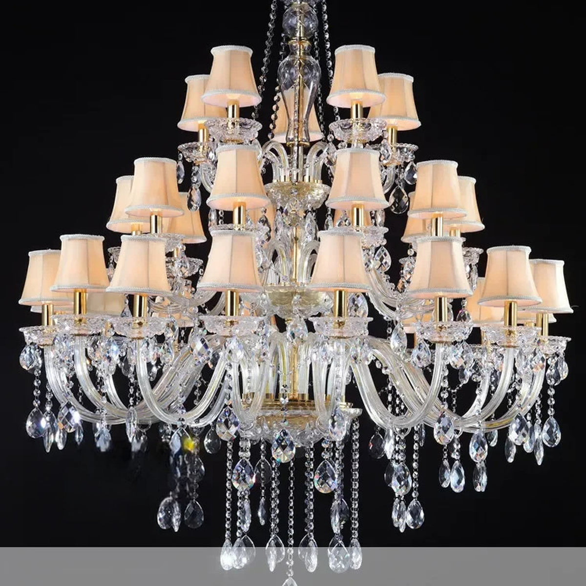 AM0787 — European Crystal Chandelier for Bedrooms & Studies
