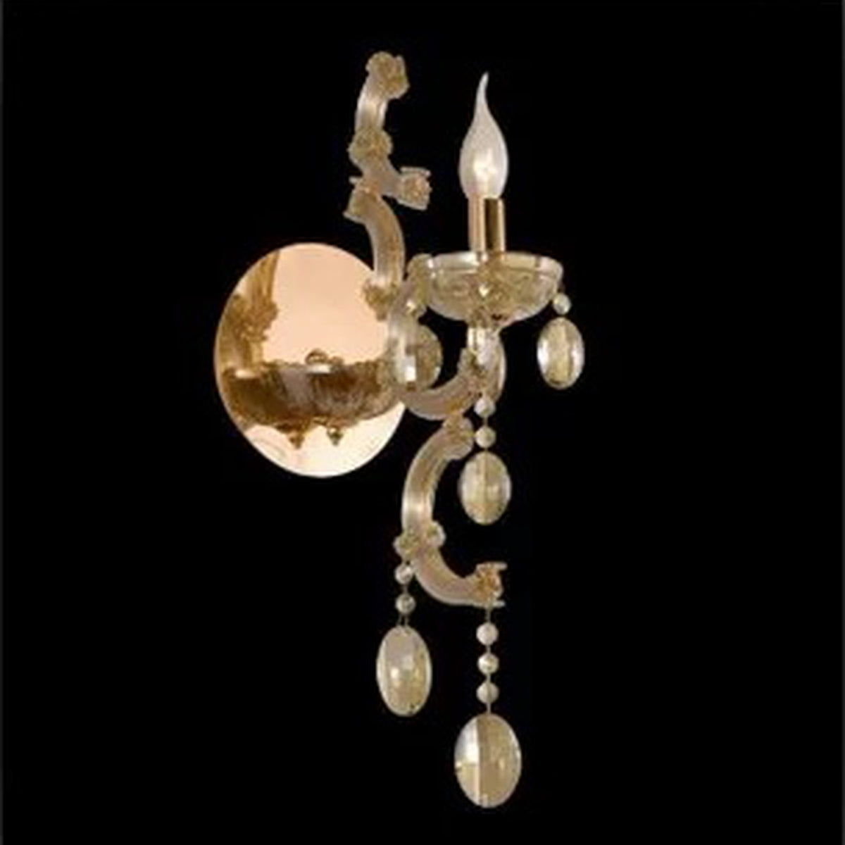 AM0713 — European Stairwell Crystal Wall Light for Living Rooms & Dining Rooms