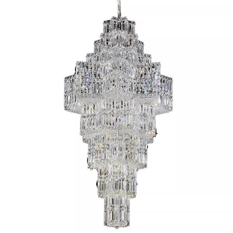 AM0008 · Modern Minimalist Crystal Chandelier for Living Spaces · 7 Configurations — AM0008, view 6