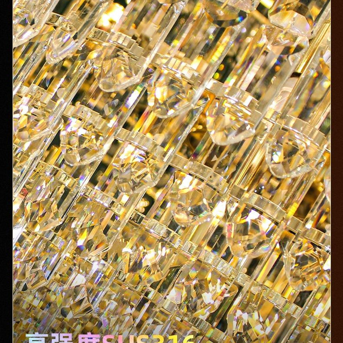 AM0693 — Modern Luxury Imported K9 Crystal Chandelier for Villas