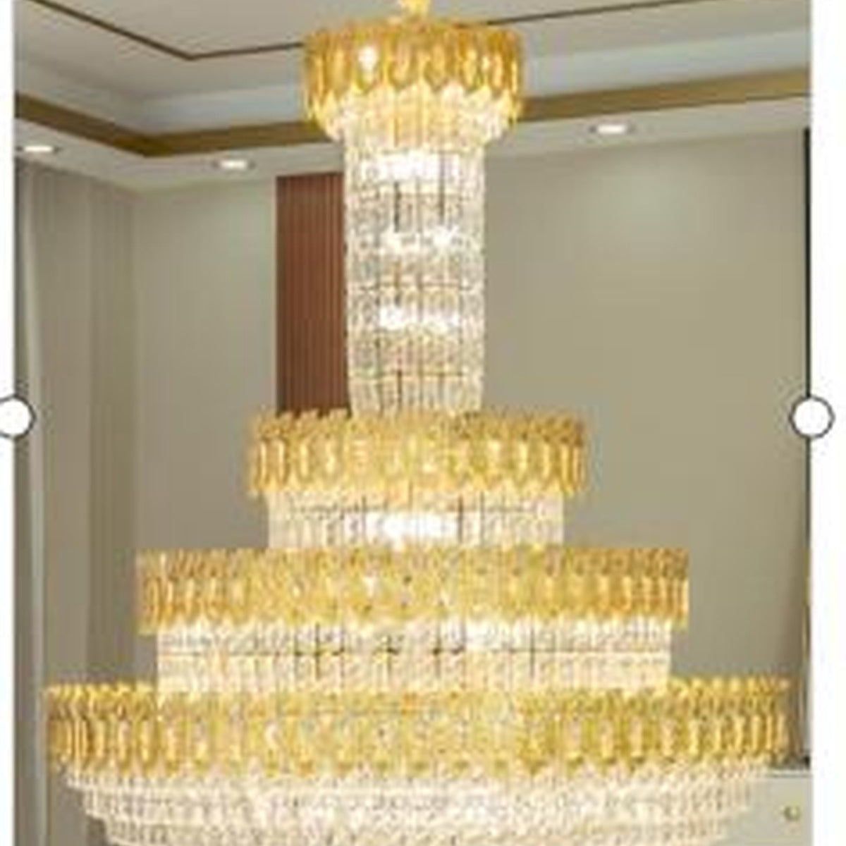 AM0608 — European Stairwell Crystal Chandelier for Living Rooms