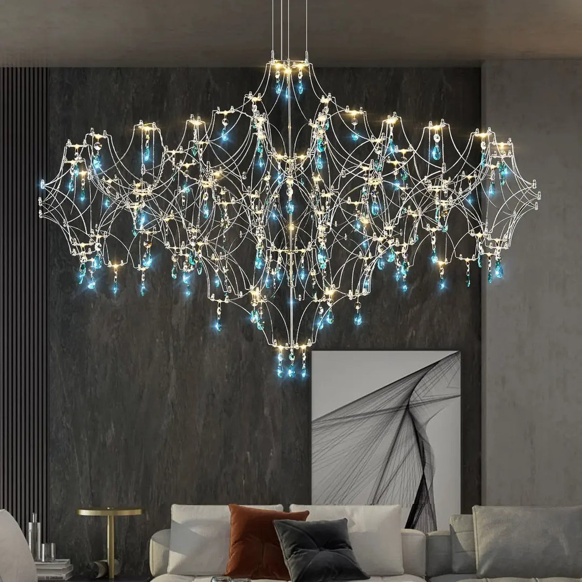 AM0588 — Light Luxury Chandelier for Living Rooms