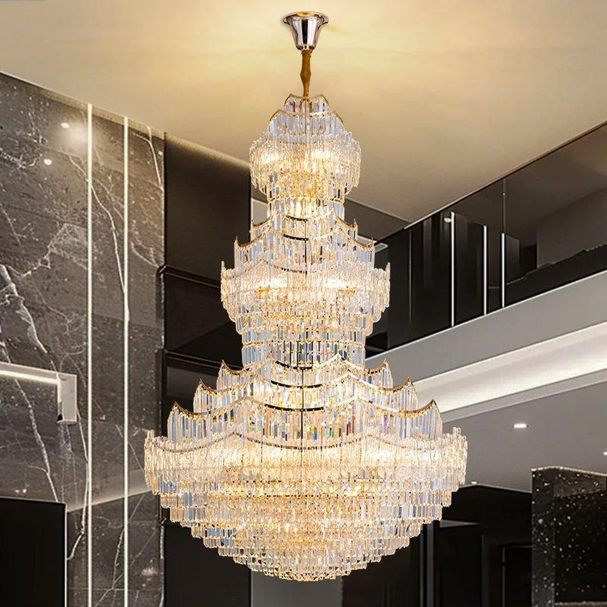 AM0514 — Light Luxury Crystal Chandelier for Dining Rooms
