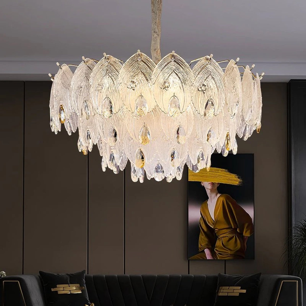 AM0690 — Modern Luxury Crystal Chandelier for Dining Rooms