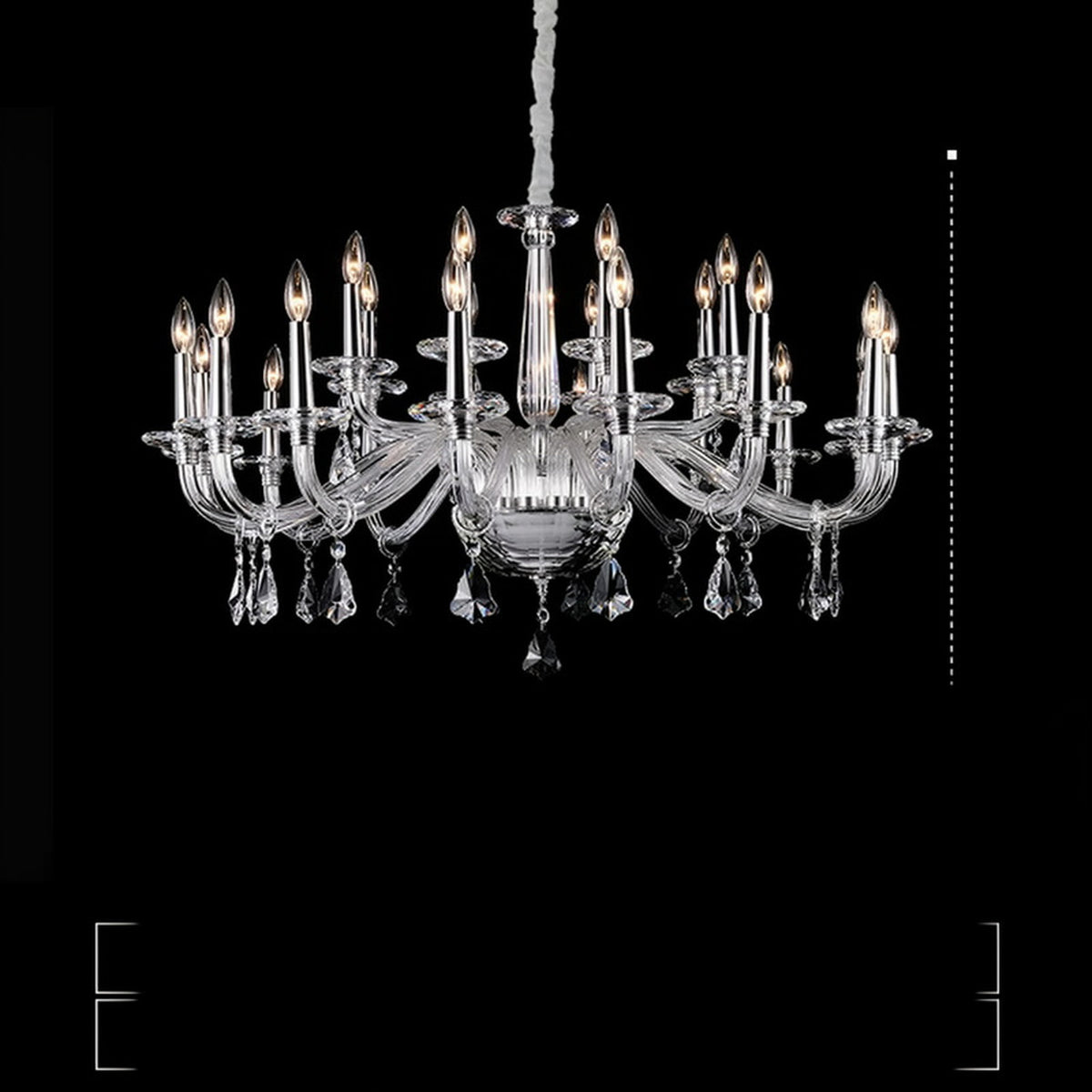 AM0846 — French Crystal Chandelier for Living Rooms