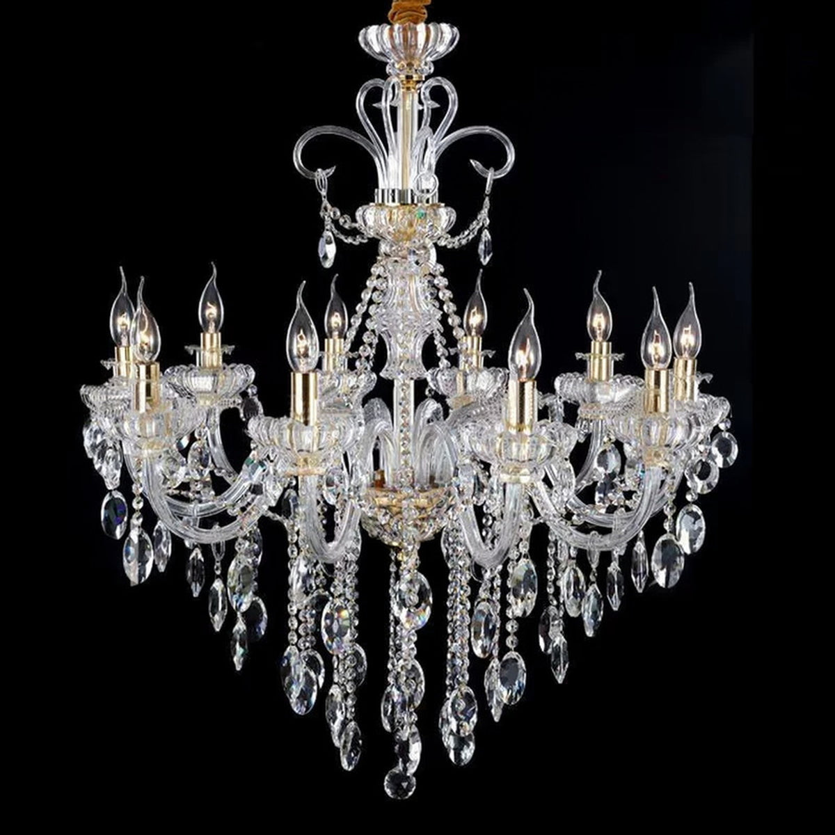 AM0709 — European Crystal Chandelier for Bedrooms & Studies