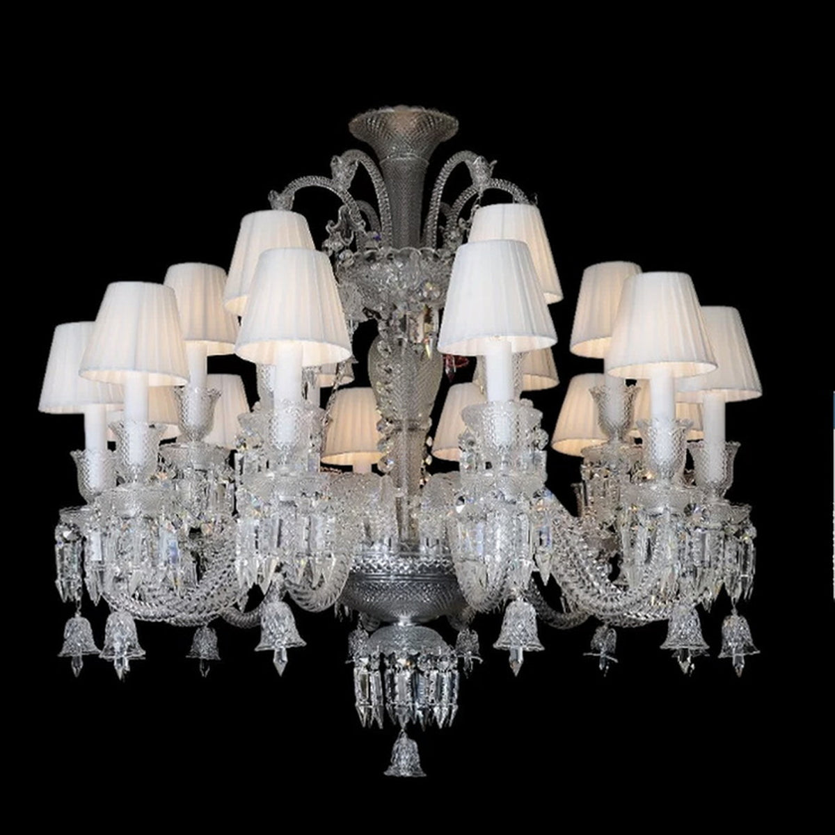 AM0866 — French Duplex Ballroom Stainless Steel Chandelier for Living Rooms