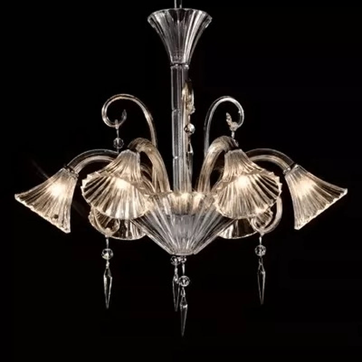 AM0832 — European Stairwell Grand Hall Crystal Chandelier for Retail Spaces & Gym Spaces
