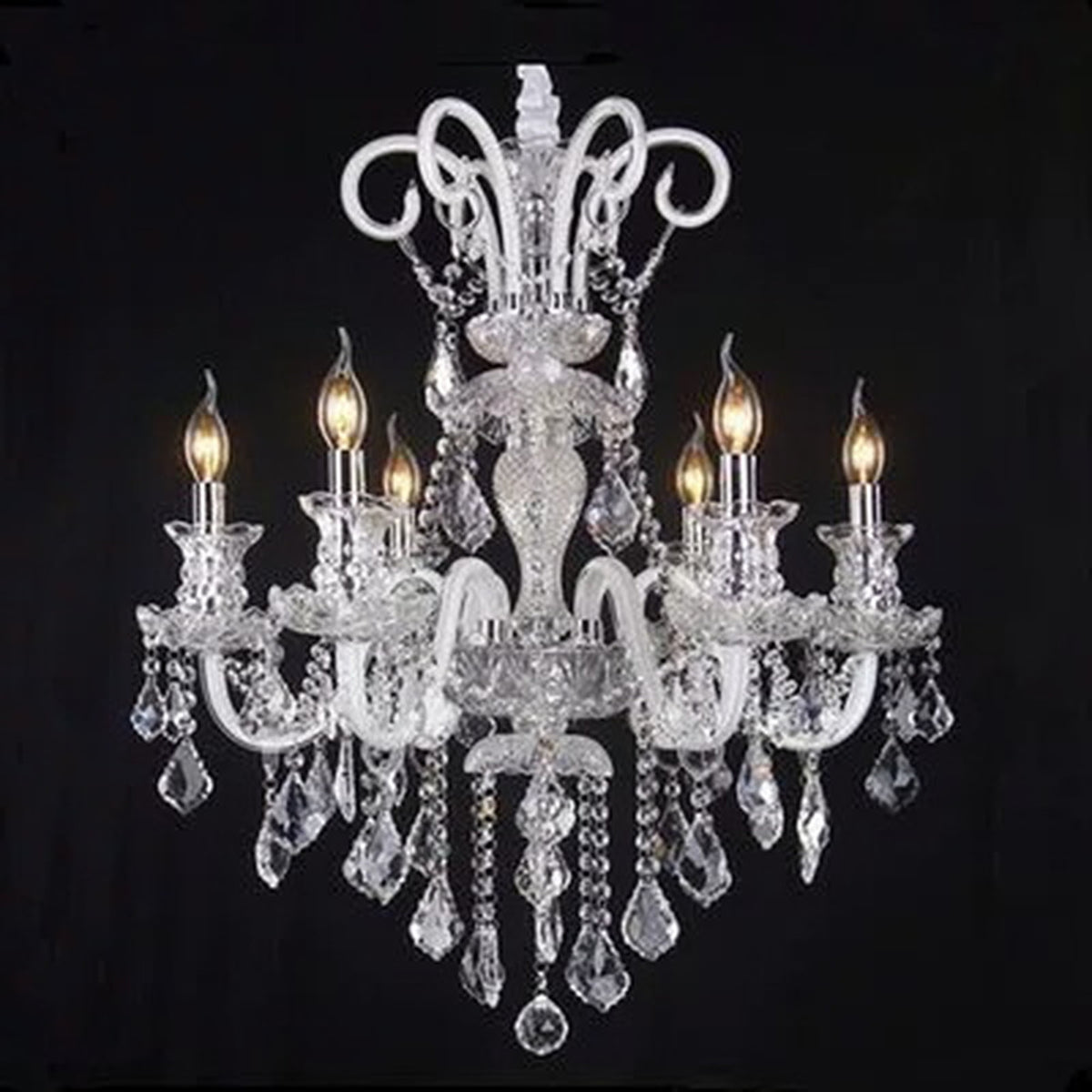 AM0817 — European Crystal French Chandelier for Retail Spaces & Gym Spaces