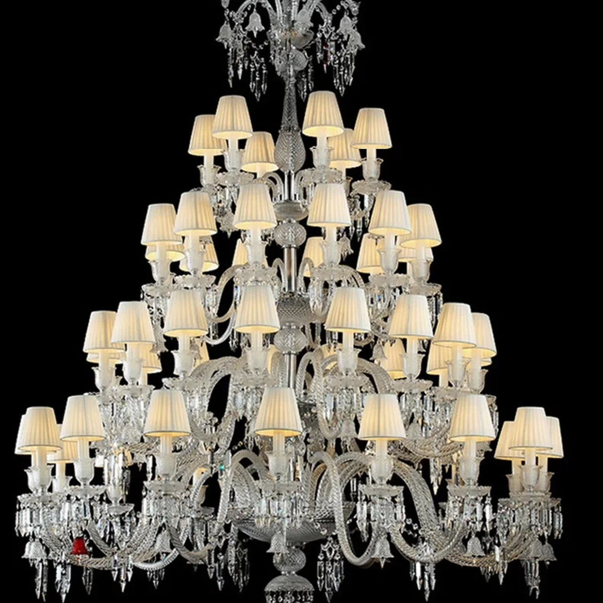 AM0806 — European Stairwell Grand Hall Crystal Chandelier for Loft Spaces & Duplex Spaces