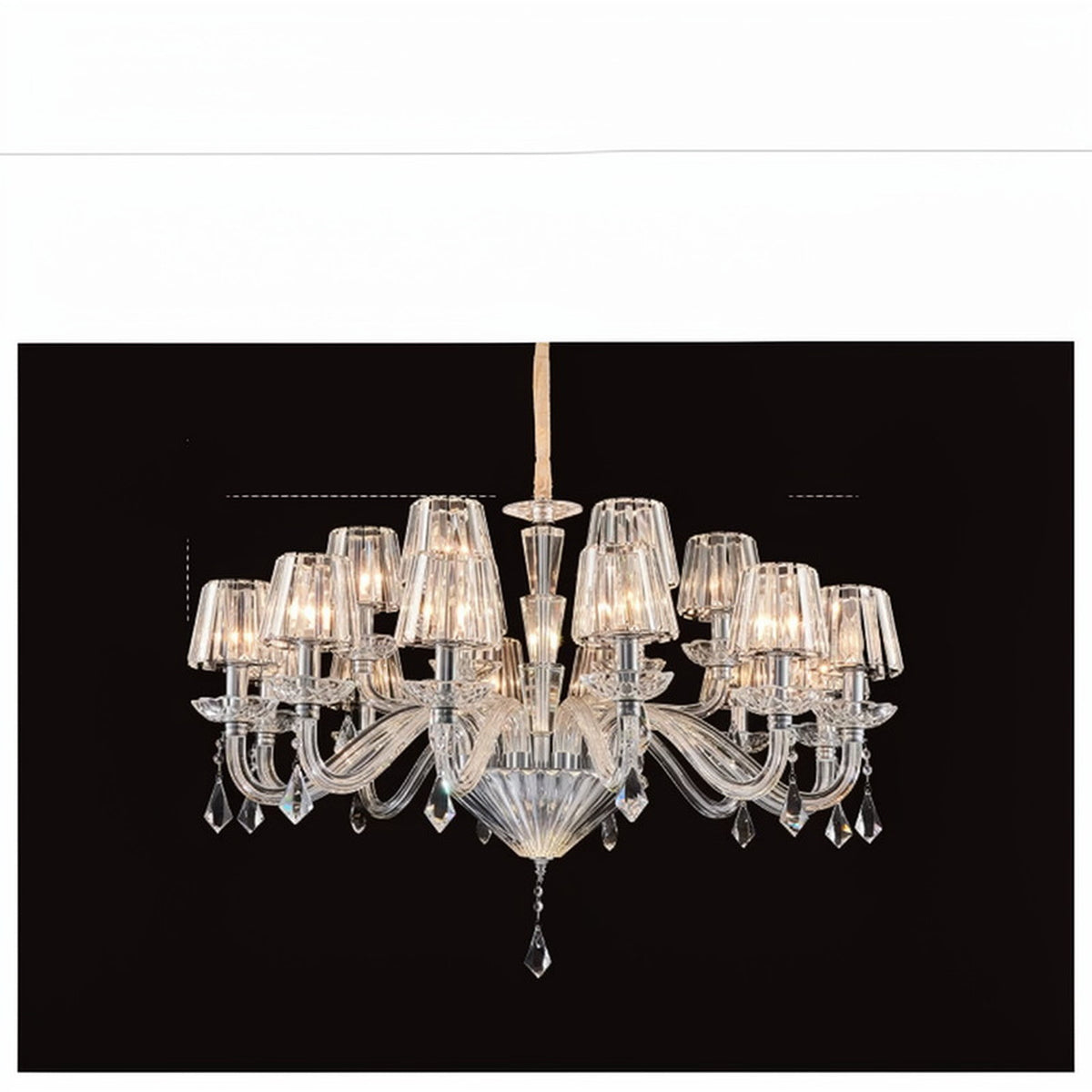 AM0859 — Modern Luxury Crystal French Chandelier for Living Rooms & Dining Rooms
