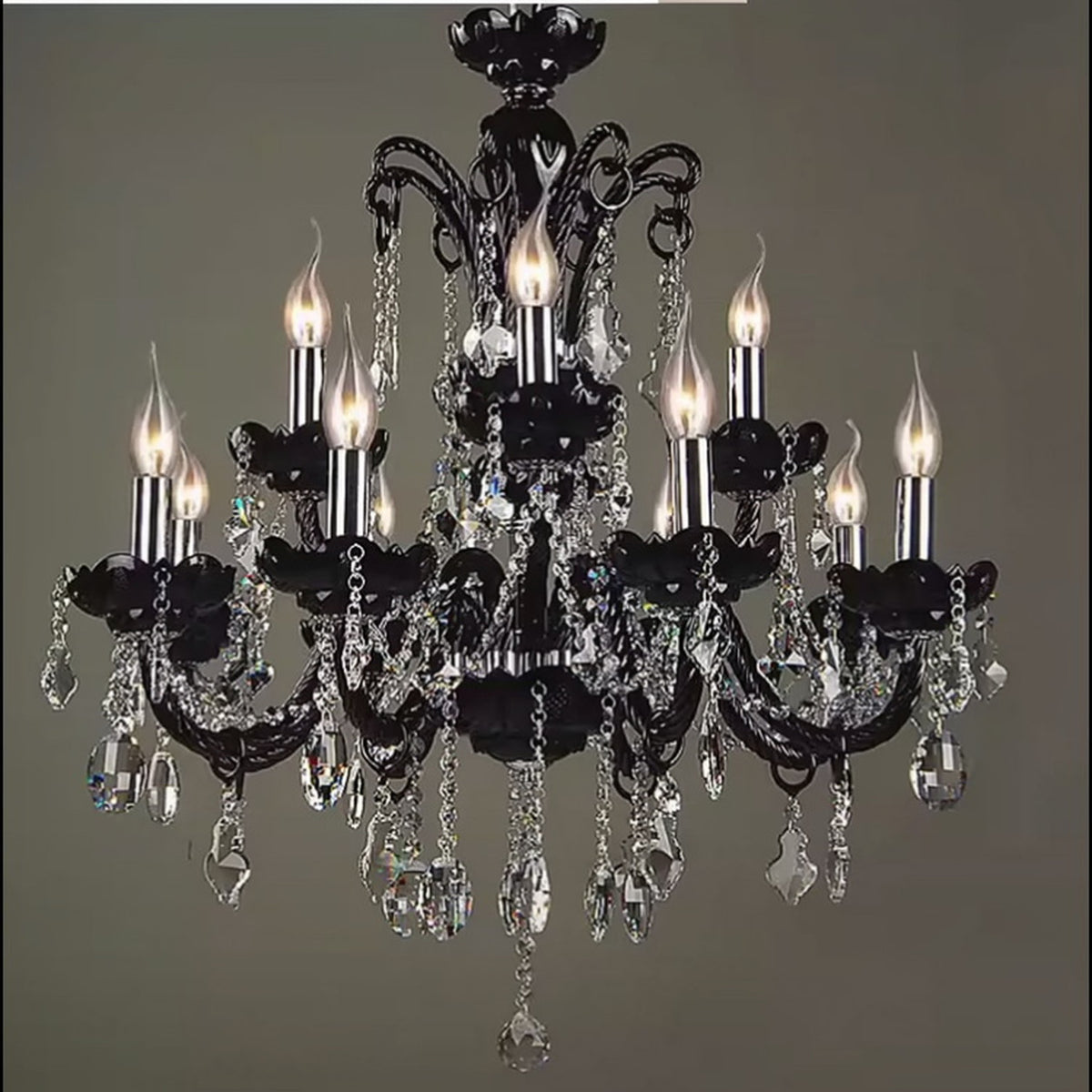AM0821 — European Crystal Chandelier for Living Rooms & Dining Rooms