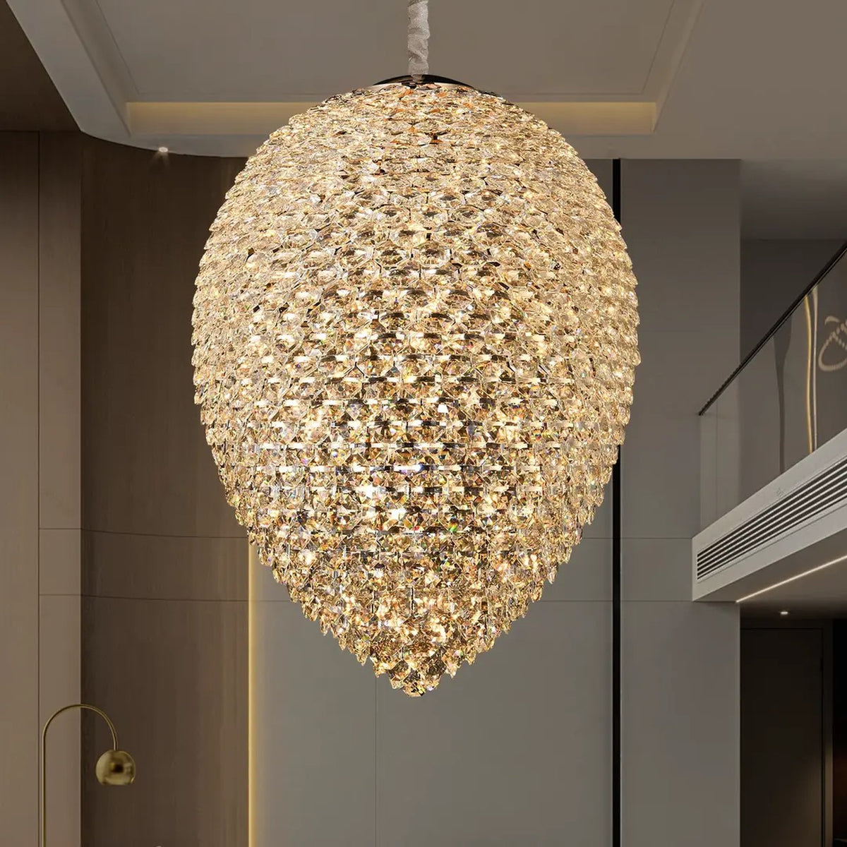 AM0672 — Modern Luxury Crystal Chandelier for Living Rooms