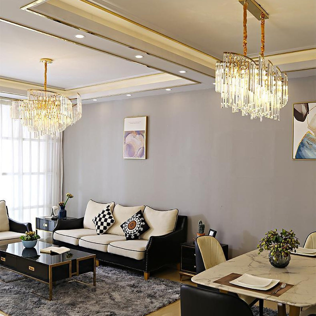 AM0510 — Postmodern Sailing Chandelier for Living Rooms