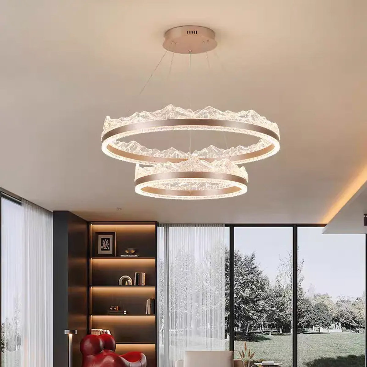 AM0606 — Modern Minimalist Chandelier for Living Rooms