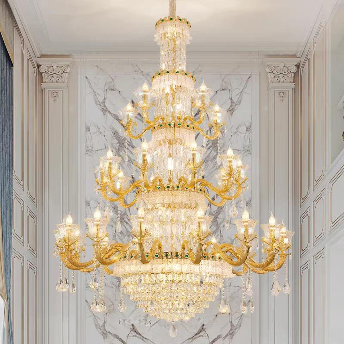 AM0600 — European Crystal Chandelier for Living Rooms