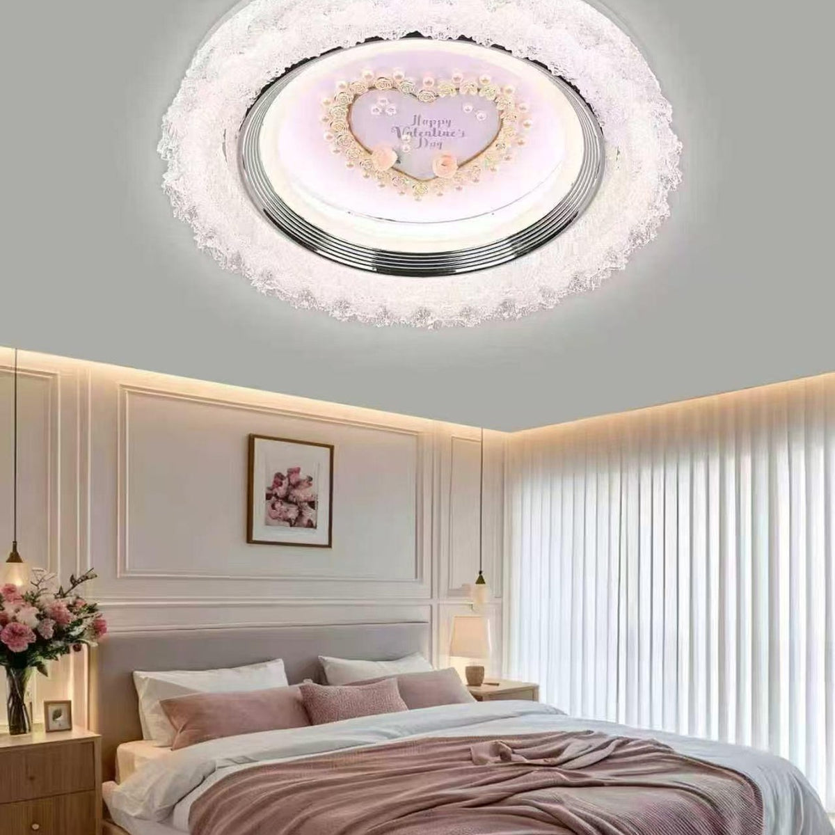 AM0478 — Round Ceiling Light for Master Bedrooms