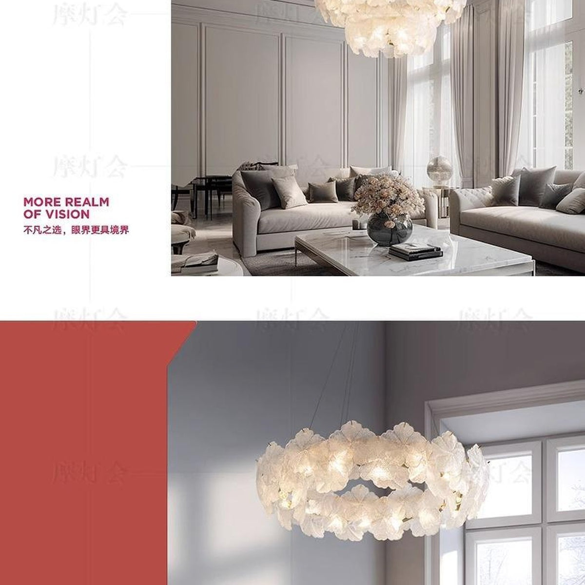 AM0699 — Light Luxury Chandelier for Living Rooms