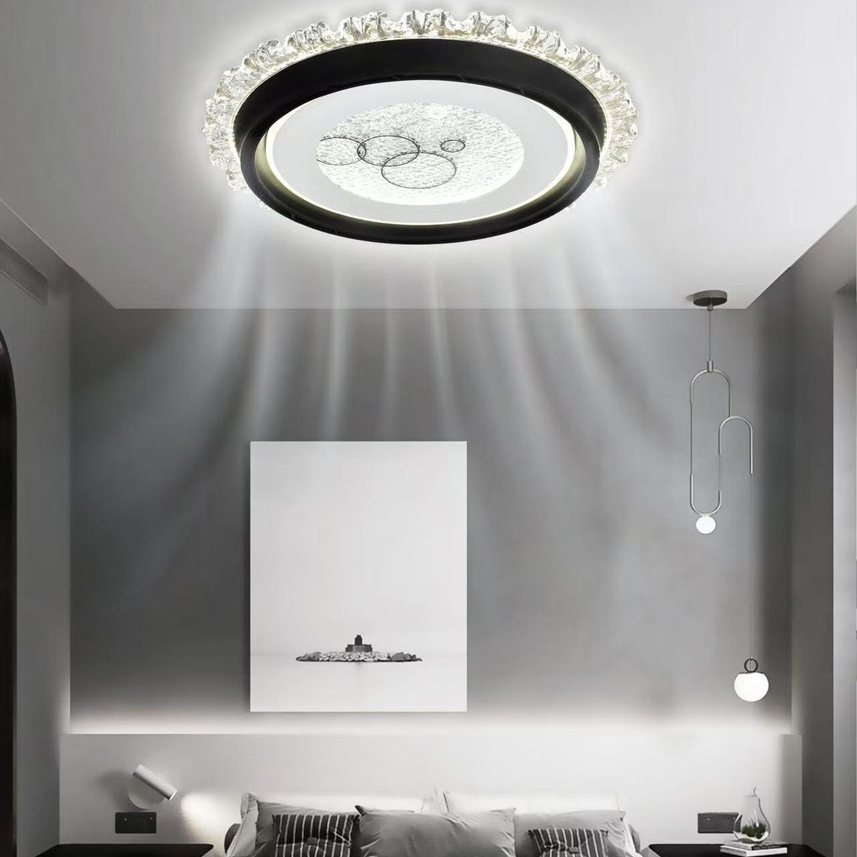 AM0509 — Ceiling Fan Light for Living Rooms