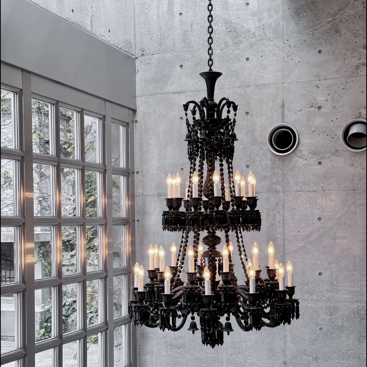 AM0865 — European Two-tier Grand Hall Crystal Chandelier for Hotels & Ballrooms