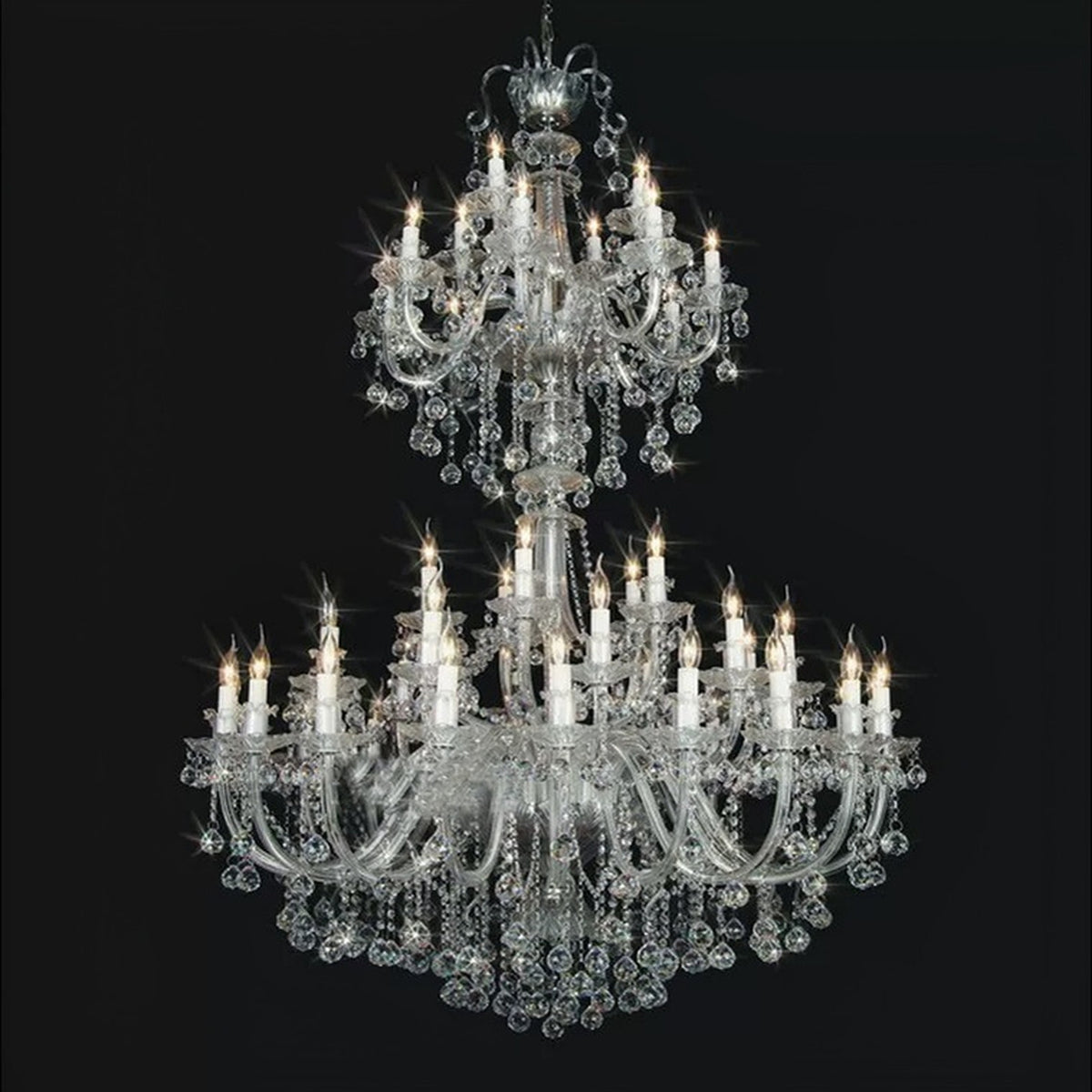AM0817 — European Crystal French Chandelier for Retail Spaces & Gym Spaces
