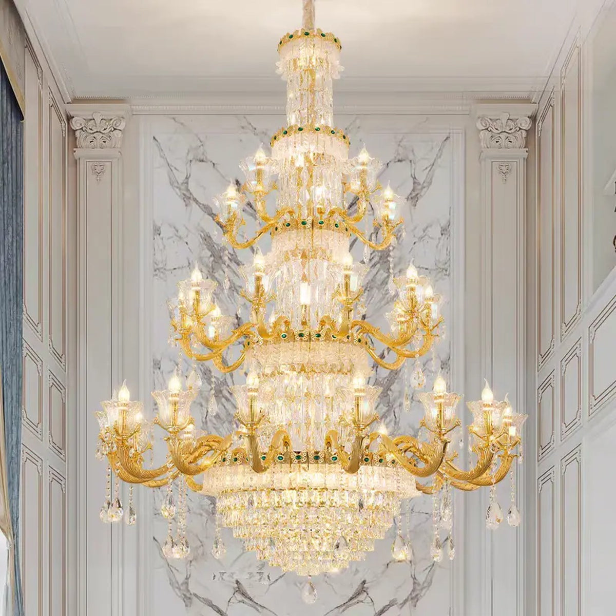 AM0600 — European Crystal Chandelier for Living Rooms