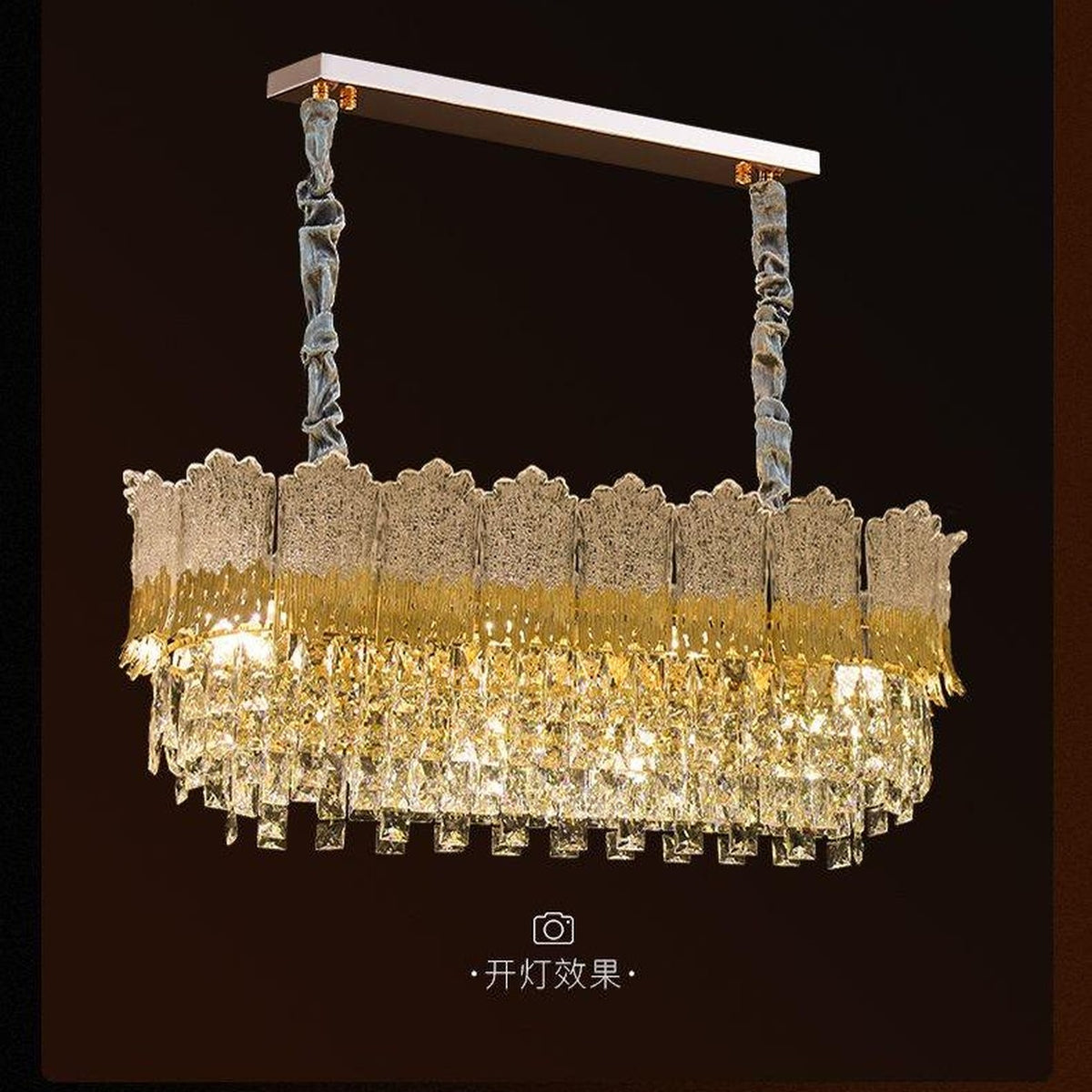 AM0620 — Imported K9 Crystal Chandelier for Living Rooms