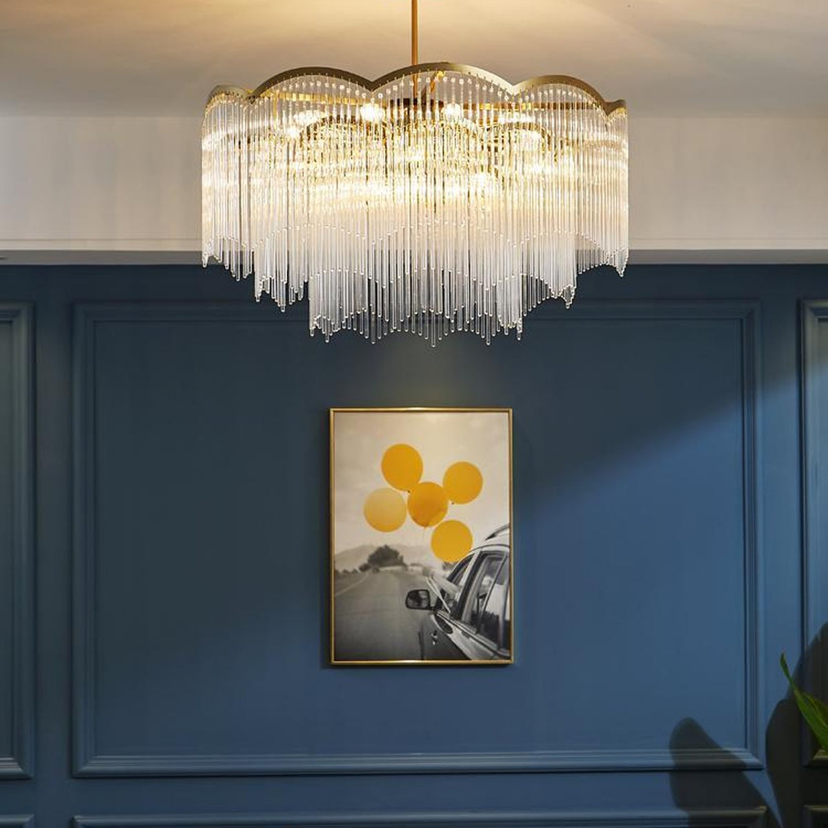 AM0624 — Postmodern Crystal Chandelier for Living Rooms
