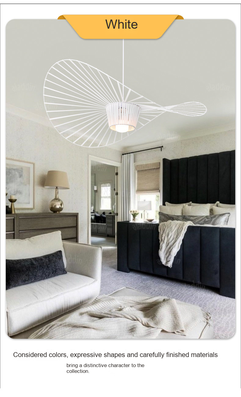 Wide Brim Pendant Light — AM0215, view 30