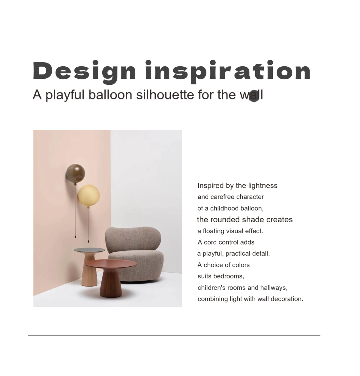 Colorful Balloon Wall Light — AM0155, view 23