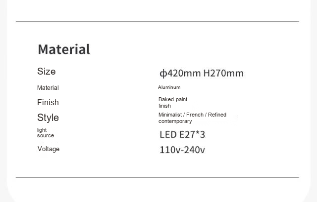 Round Dome Pendant Light — AM0248, view 11