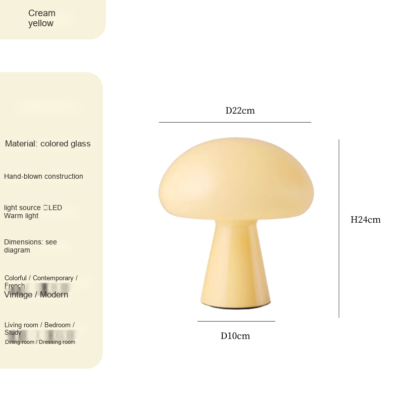 Frosted Glass Rechargeable Table Lamp — AM0147, view 8