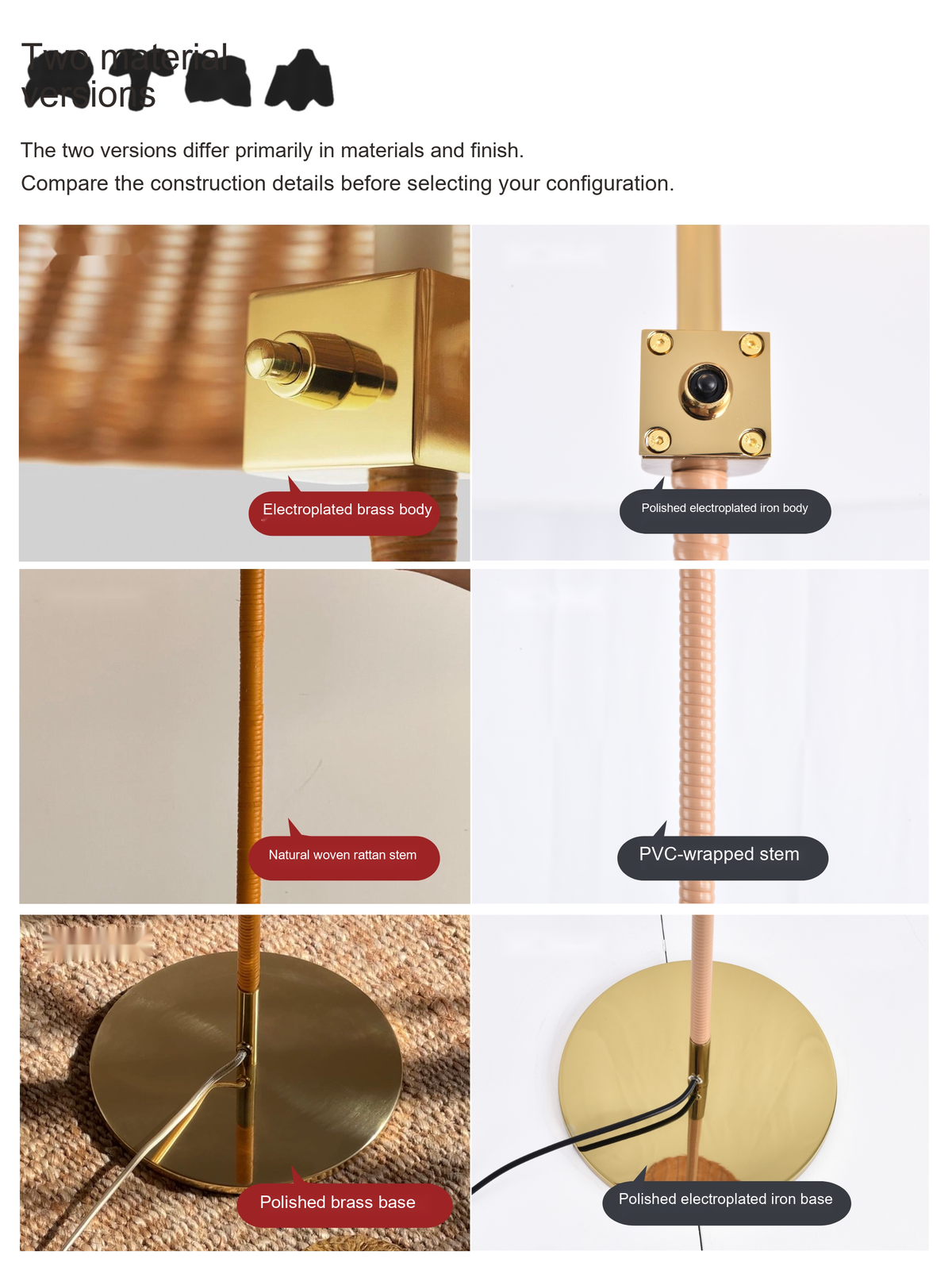 Hat Shade Floor Lamp — AM0140, view 4