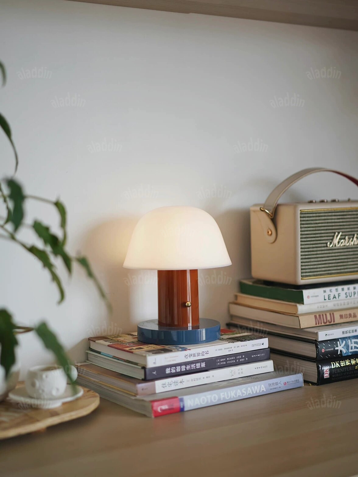 Compact Touch-Dimmable Mushroom Lamp — AM0145, view 4