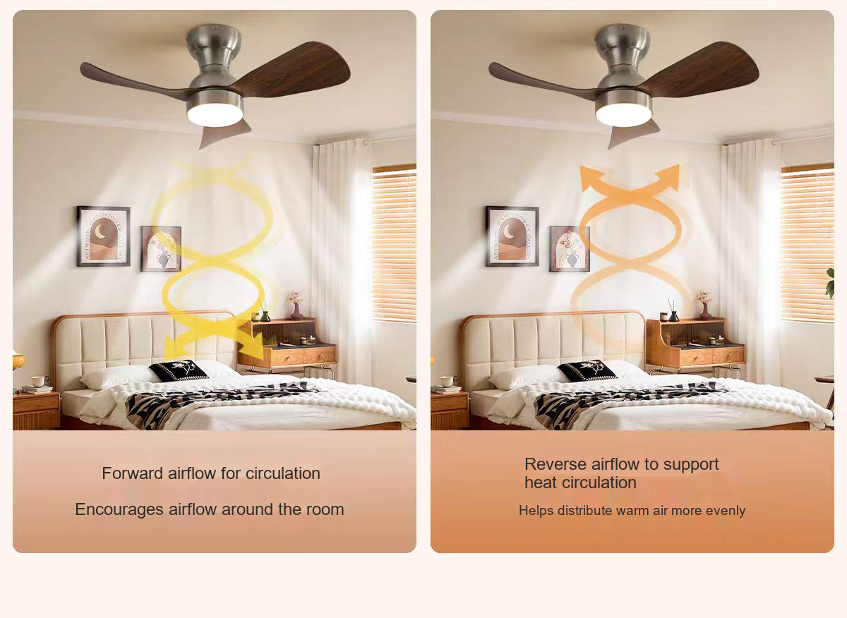 Wood Blade Ceiling Fan Light — AM0201, view 10