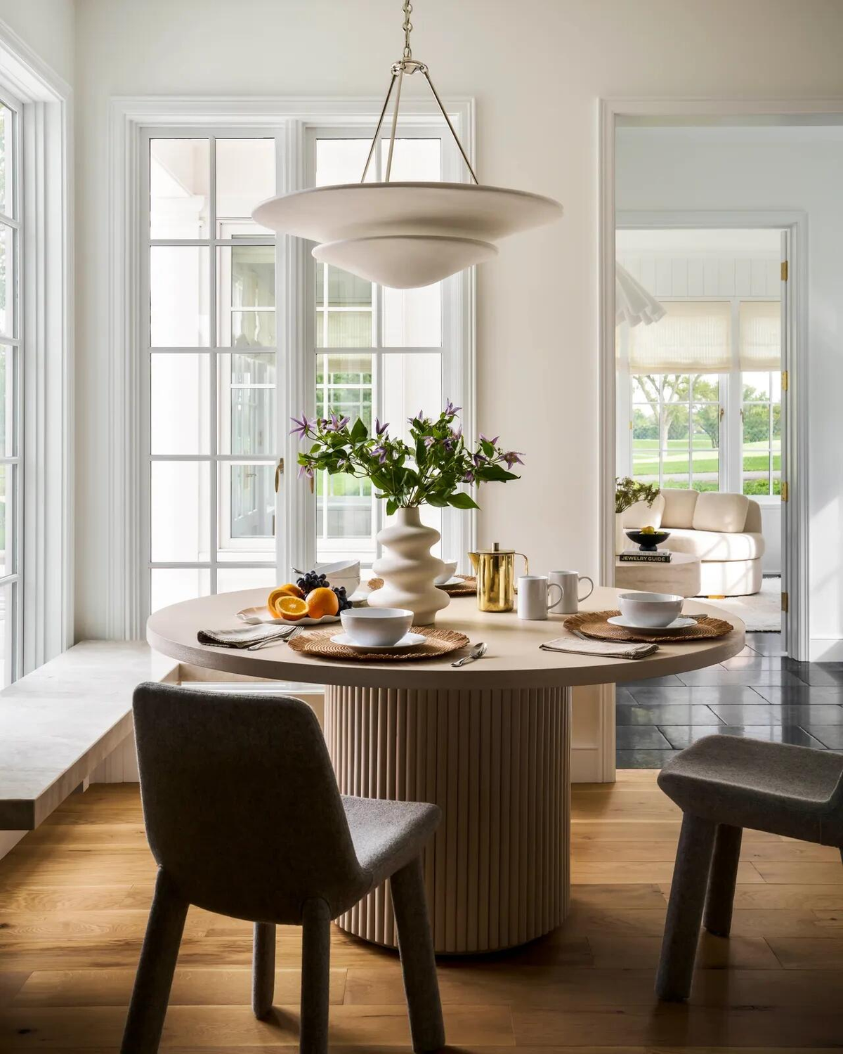 Brass & Plaster Pendant Light — AM0254, view 19