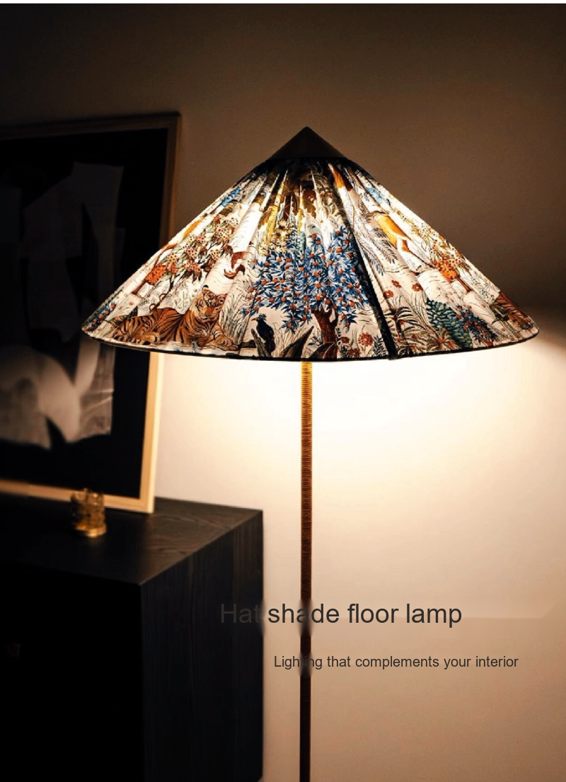 Hat Shade Floor Lamp — AM0140, view 13