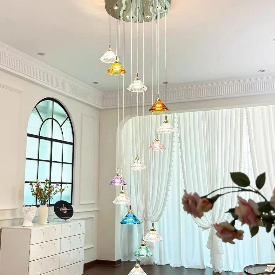 AM0410 · Crystal Entry and Bedside Pendant · view 2