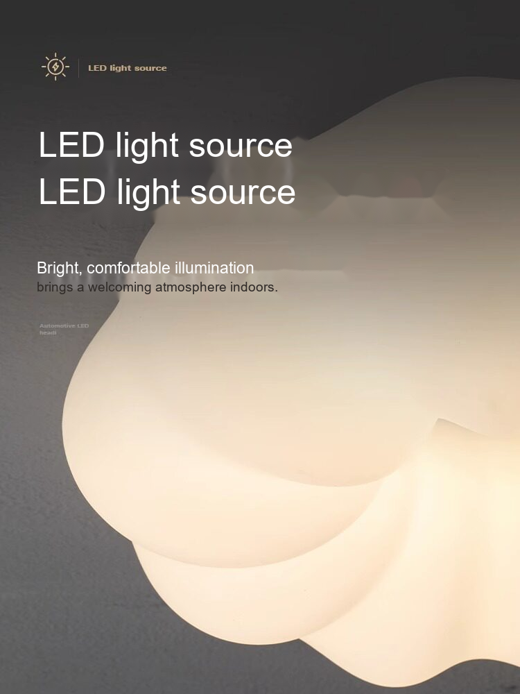 Cloud Pendant & Ceiling Light — AM0213, view 4
