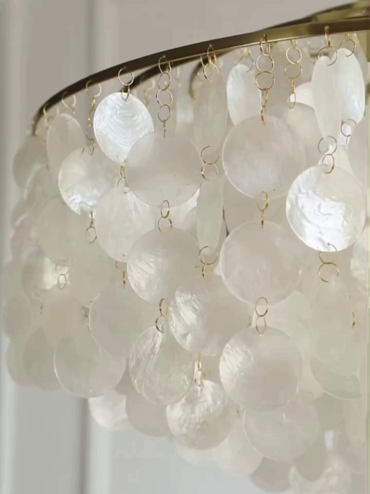 Layered Shell Pendant Light — AM0141, view 17
