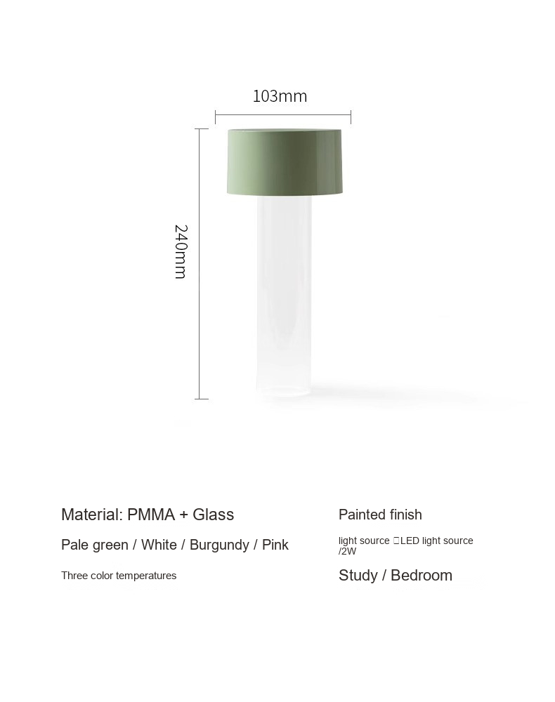 Rechargeable Vase Table Lamp — AM0242, view 22