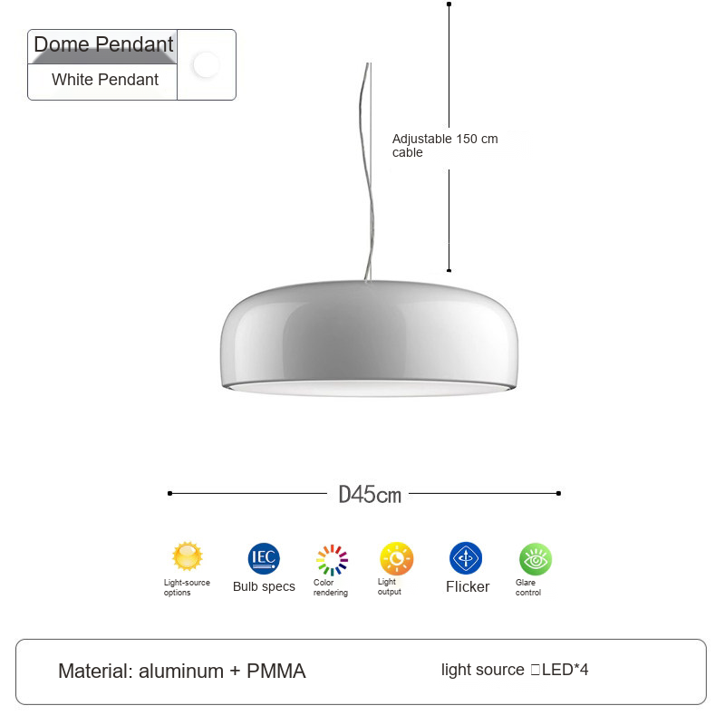 Dome Pendant & Ceiling Light — AM0161, view 5