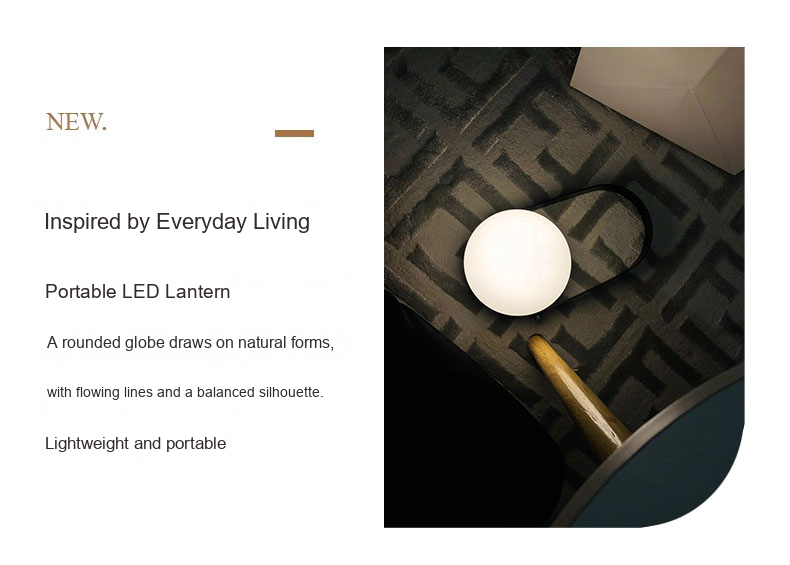 Portable Lantern Table Lamp — AM0164, view 11