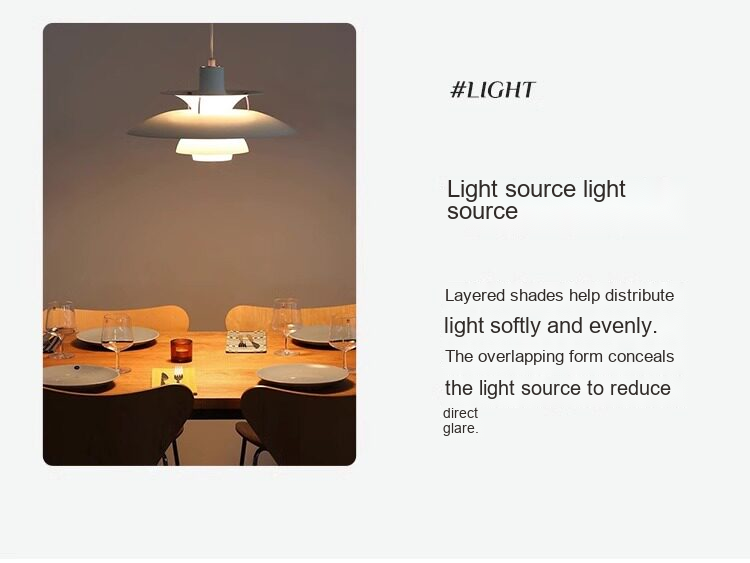 Layered Disc Pendant Light — AM0135, view 43