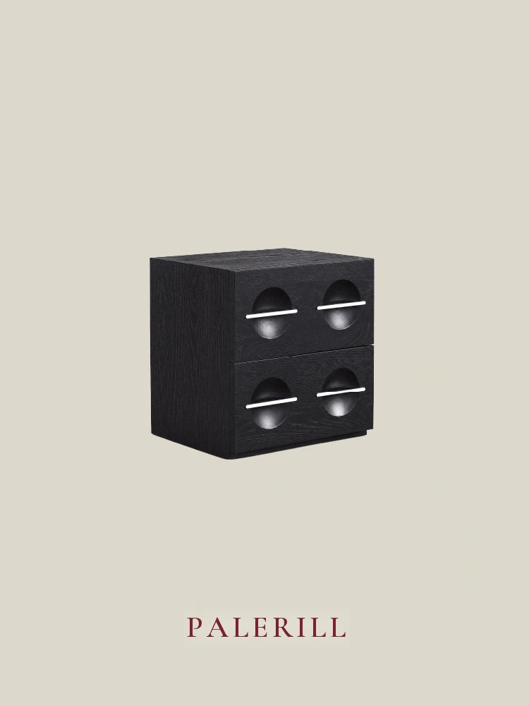 Compact Wooden Bedside Storage — AMF0043, view 1